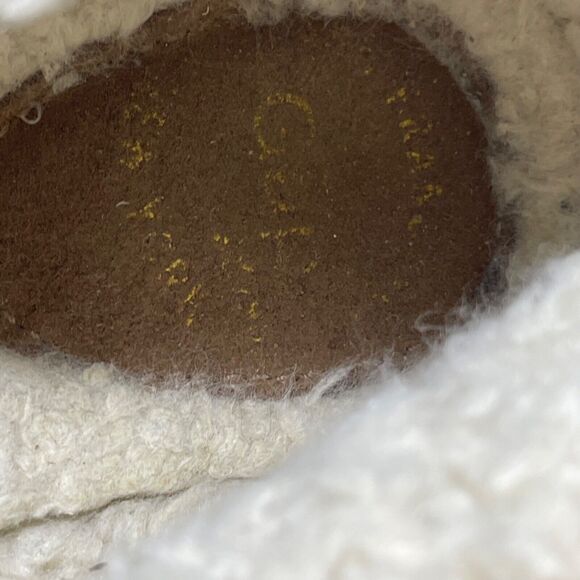 Gap Booties Womens US 10 Brown Faux Suede Lace Up Sherpa Lined Chukka Ankle - Picture 11 of 14